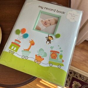 Baby Boy record book by Lil Peach, photo window perfect from birth to age 5.New